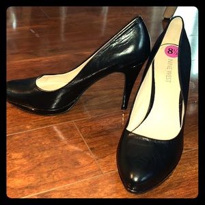 Black NINE WEST heels 8 1/2